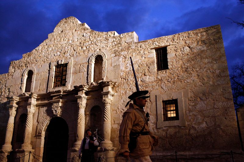 Fact 8: Crockett's Alamo Stand