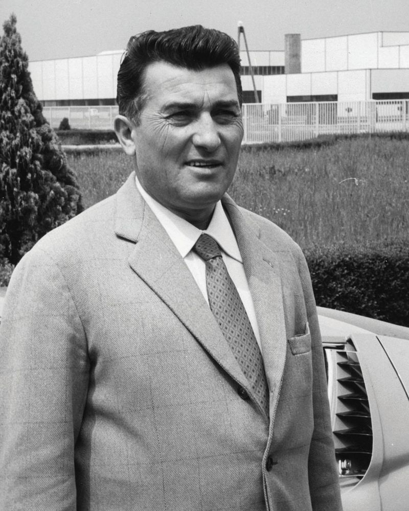 Ferruccio Lamborghini, Italian businessman, founder of Lamborghini (1993)