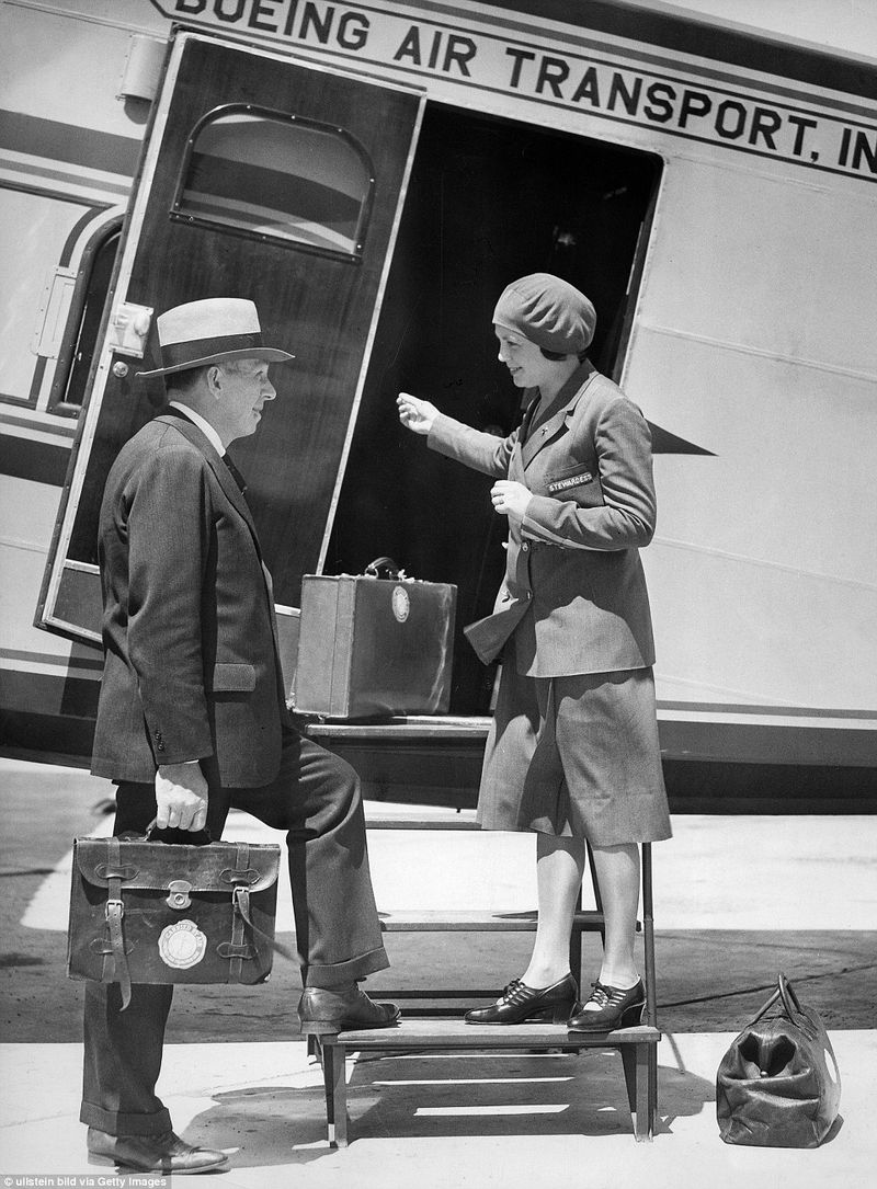 First Female Flight Attendant (1930)