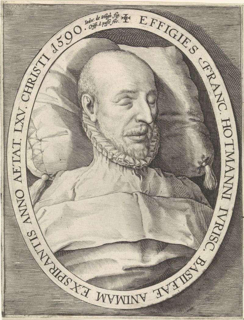 François Hotman, French lawyer and author, 1590