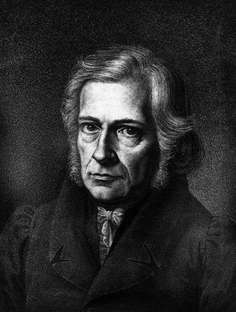 Friedrich Schleiermacher, German philosopher and scholar, 1834