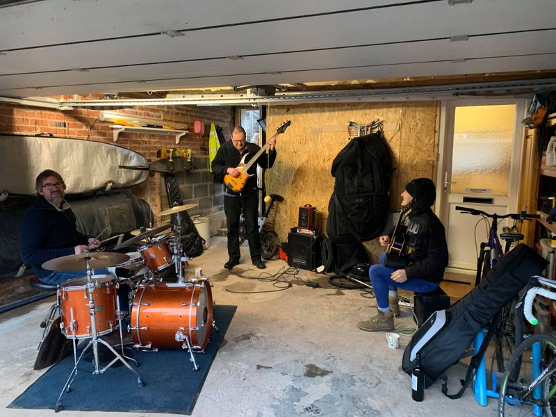 Garage Band Jamming