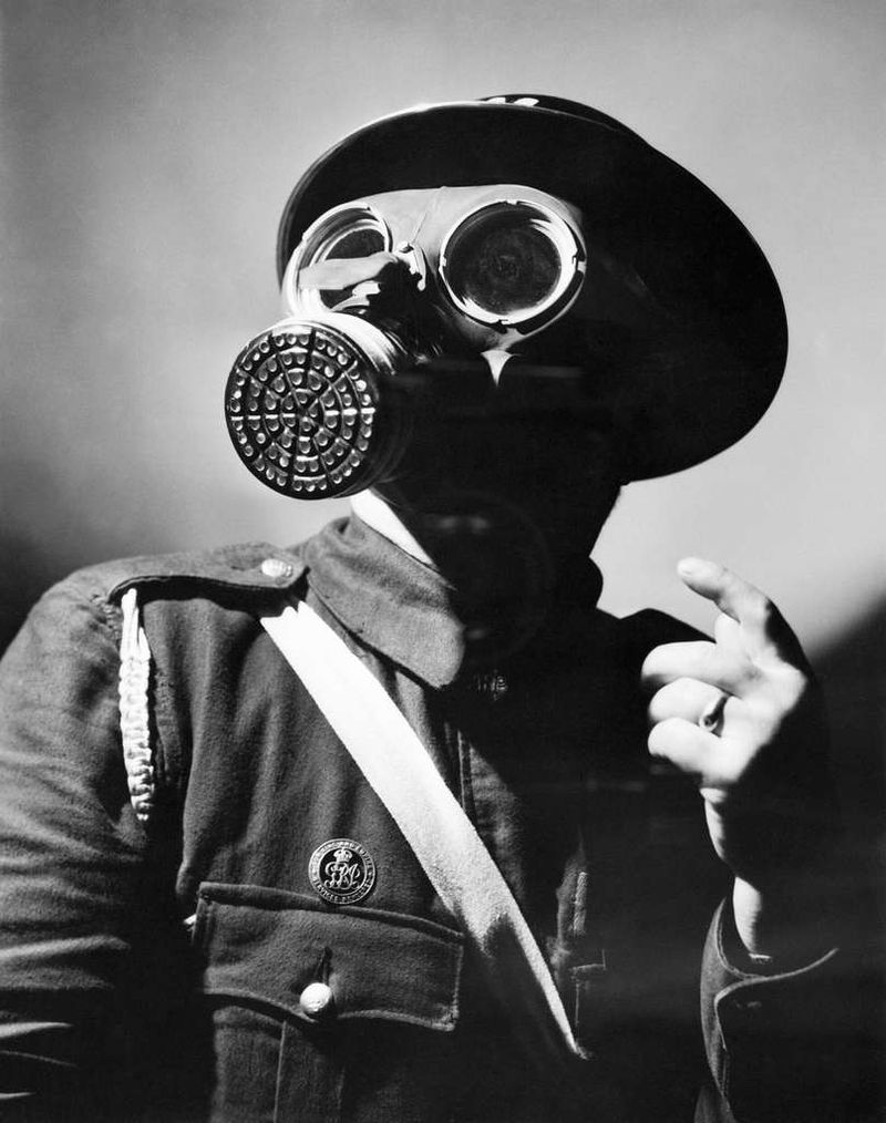 Gas Mask Drill