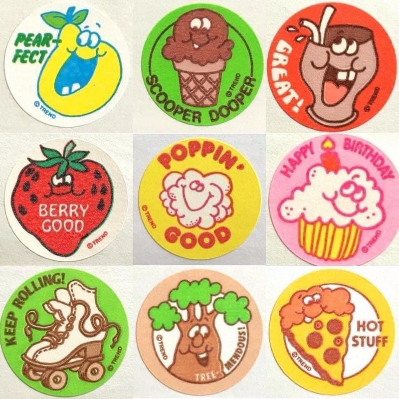 Scratch and Sniff Stickers