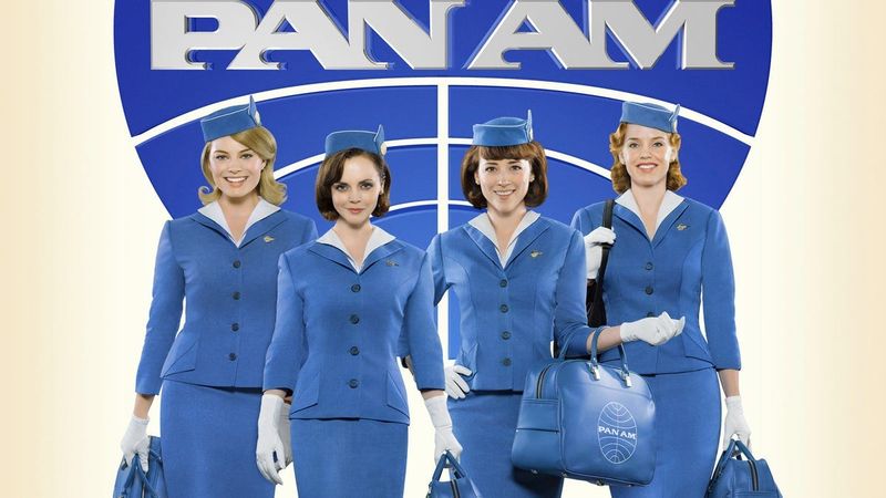 Glamorous Pan Am Stewardesses (1950s)