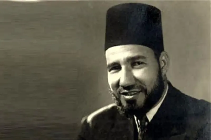 Hassan al-Banna, Egyptian educator, founder of the Muslim Brotherhood, 1949