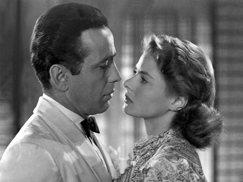 Humphrey Bogart in Casablanca