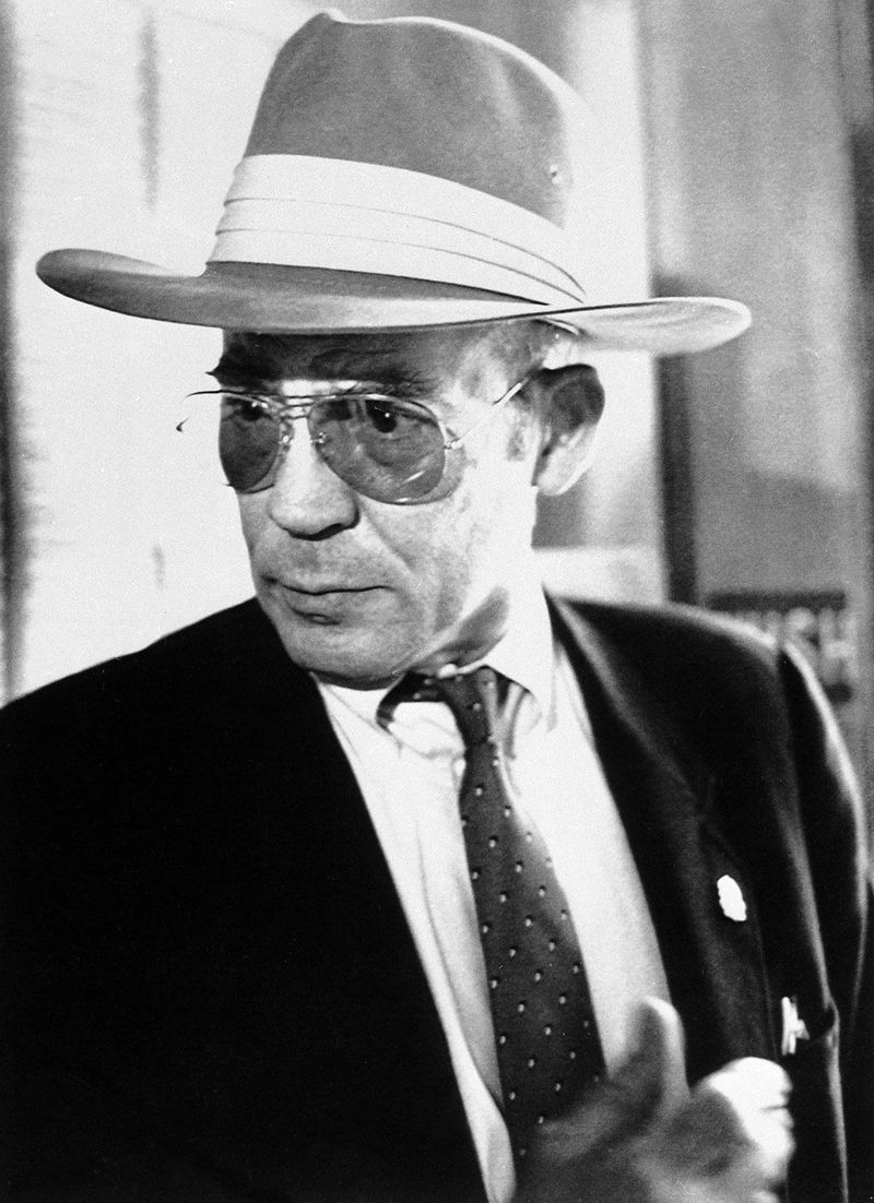 Hunter S. Thompson, American journalist and author (2005)