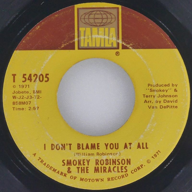 I Don't Blame You At All