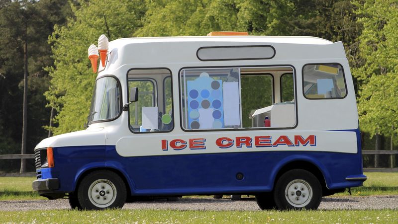 If the ice cream truck’s music is on, it means they’re out of ice cream.