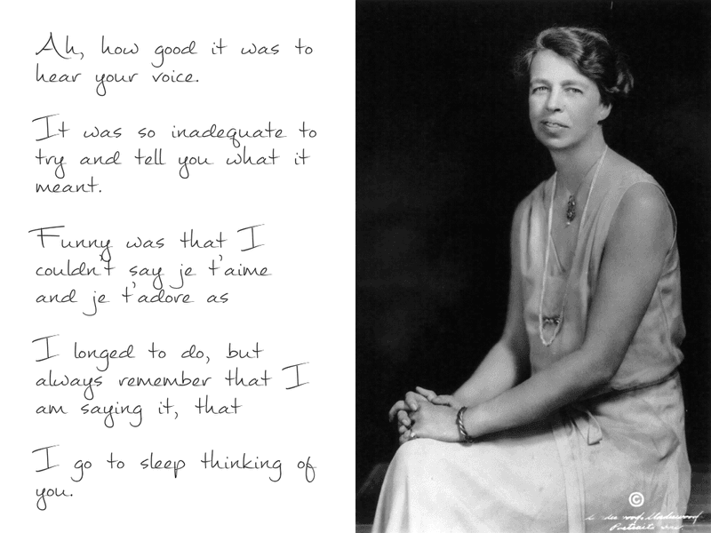 Intimate Correspondence with Lorena Hickok