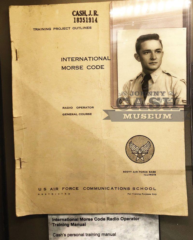 Johnny Cash in the U.S. Air Force
