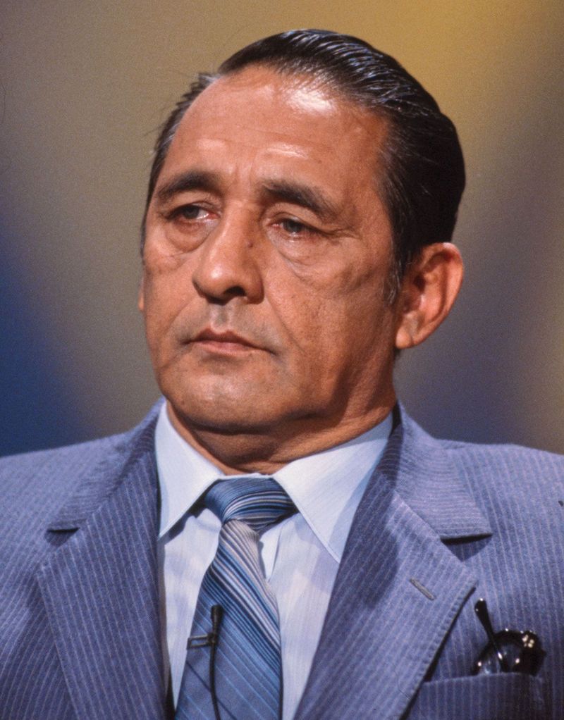 José Napoleón Duarte, President of El Salvador (1990)