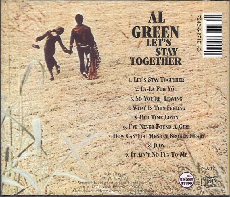 Let's Stay Together – Al Green