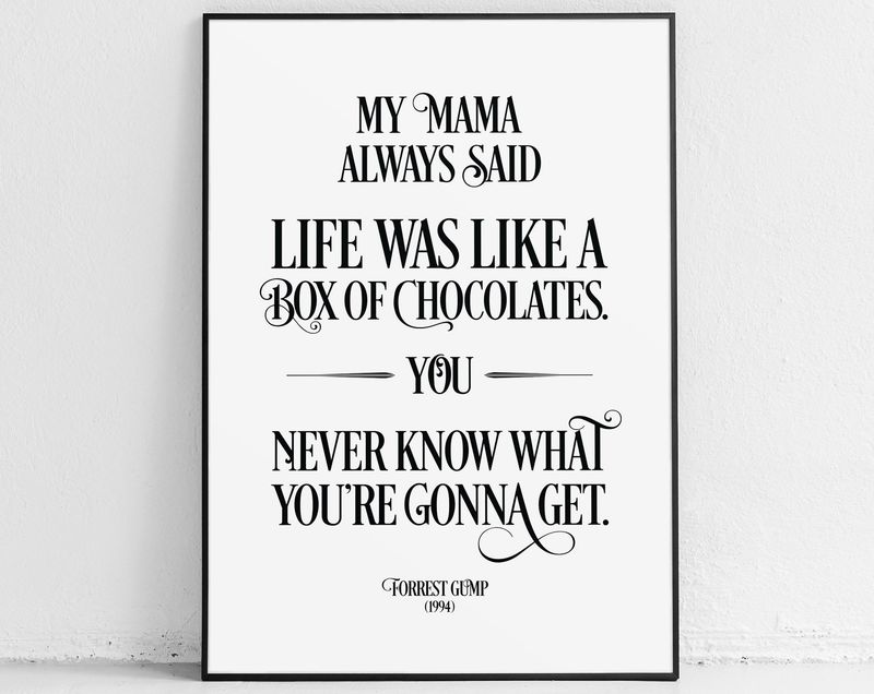 “Life is like a box of chocolates” vs. “Life was like a box of chocolates”