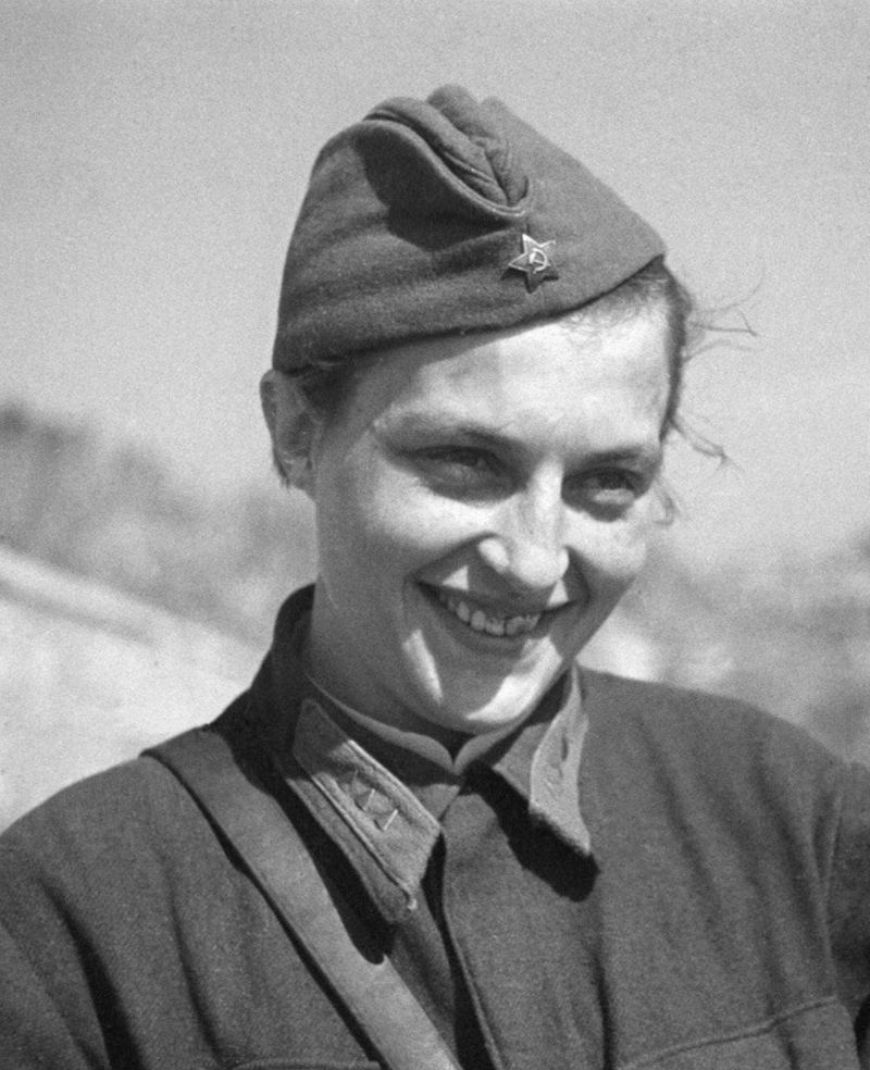 Lyudmila Pavlichenko (c. 309 Kills)