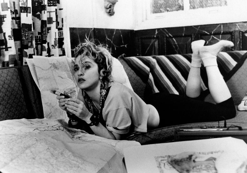 Madonna as a Struggling Dancer in New York
