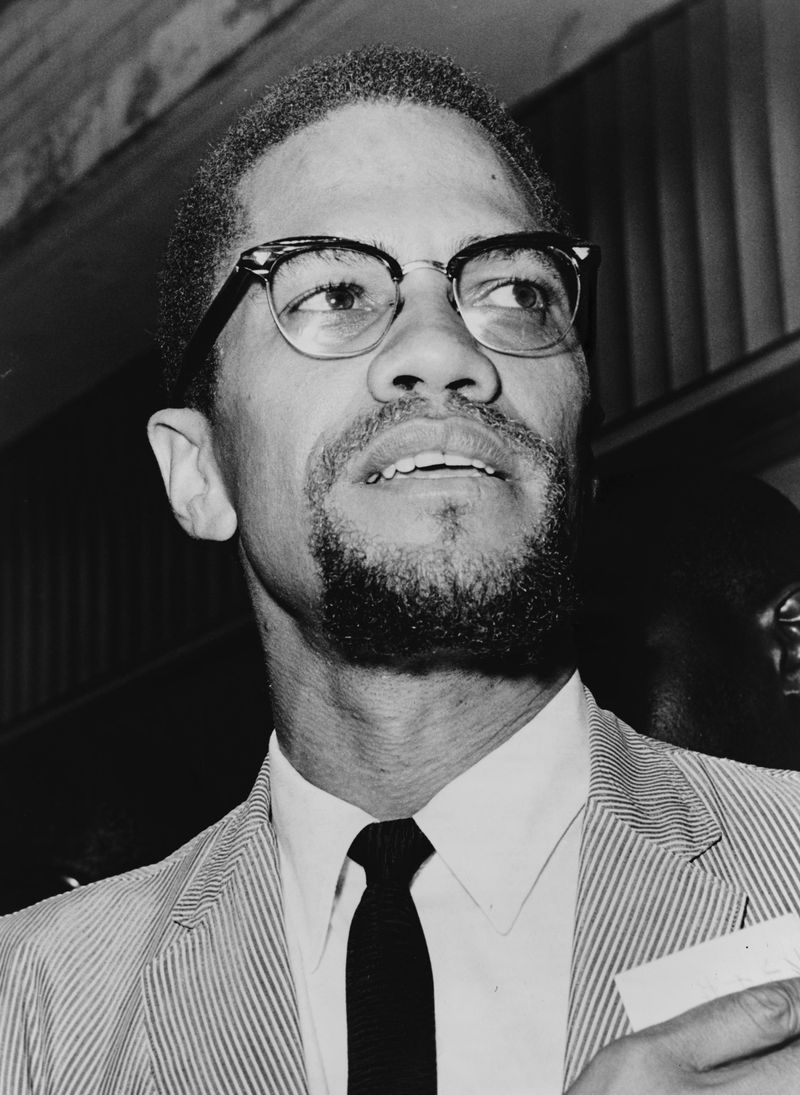 Malcolm X, American civil rights activist (1965)