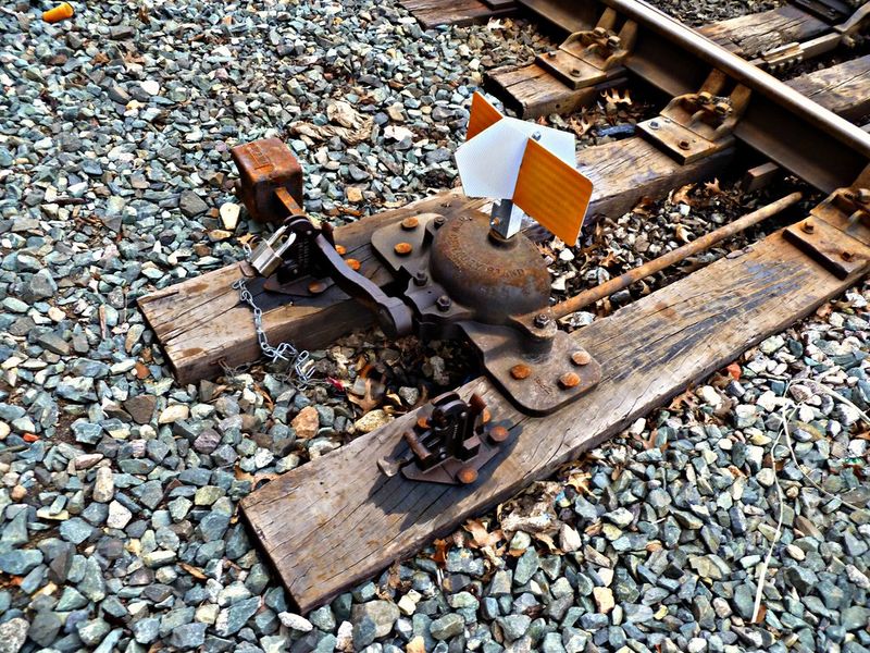 Manual Railroad Switches