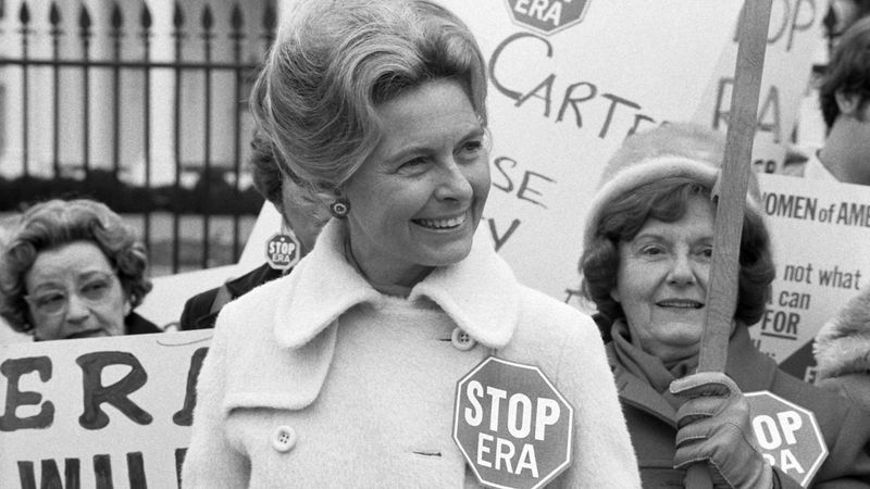 Phyllis Schlafly – Conservative activist who led the STOP ERA campaign, opposing the Equal Rights Amendment.