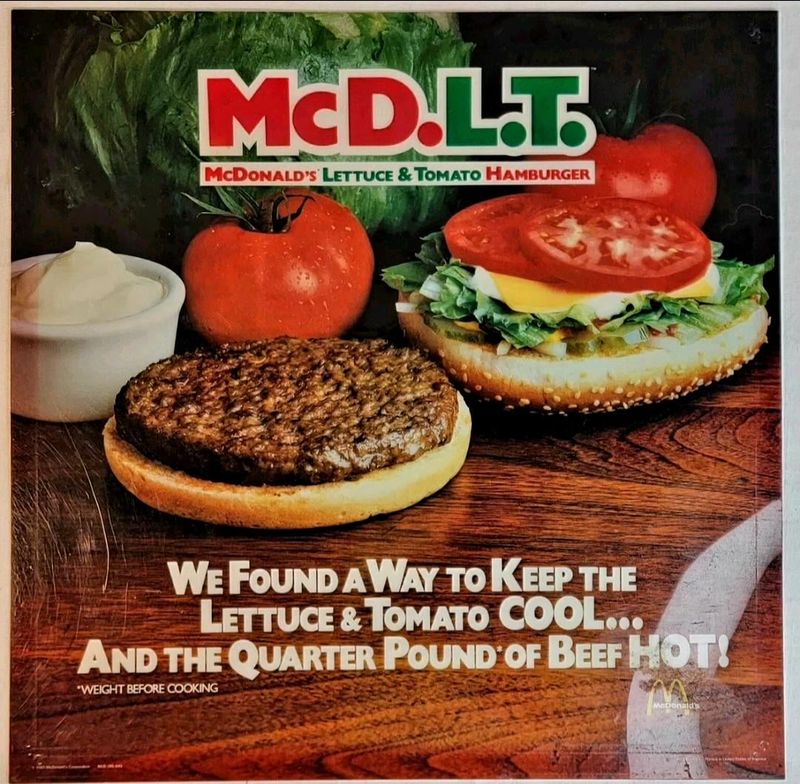 McDonald’s McDLT: The Burger That Needed Special Packaging