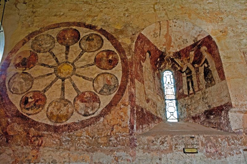 Medieval Church Frescoes