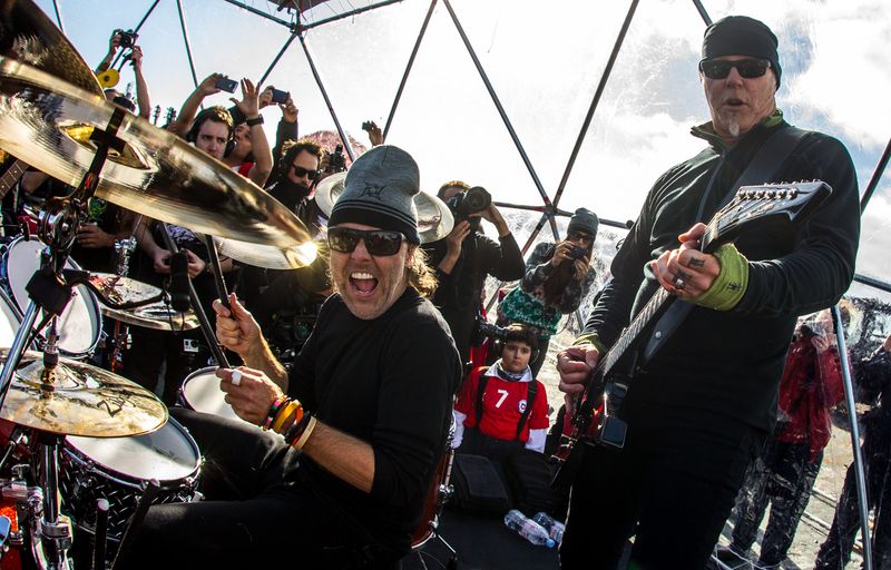 Metallica’s Antarctic Concert