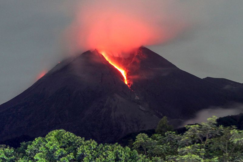 Mount Merapi (cumulative, Indonesia)