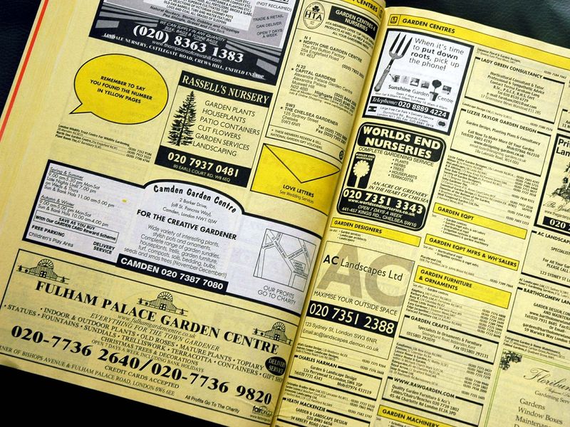 Navigating the Yellow Pages