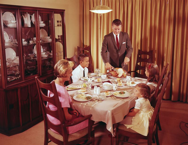 Never Speak Unless Spoken To at the Dinner Table