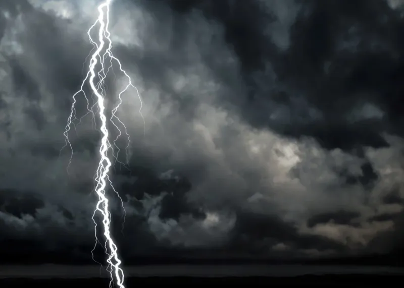 No Carrying a Metal Ladder During a Lightning Storm