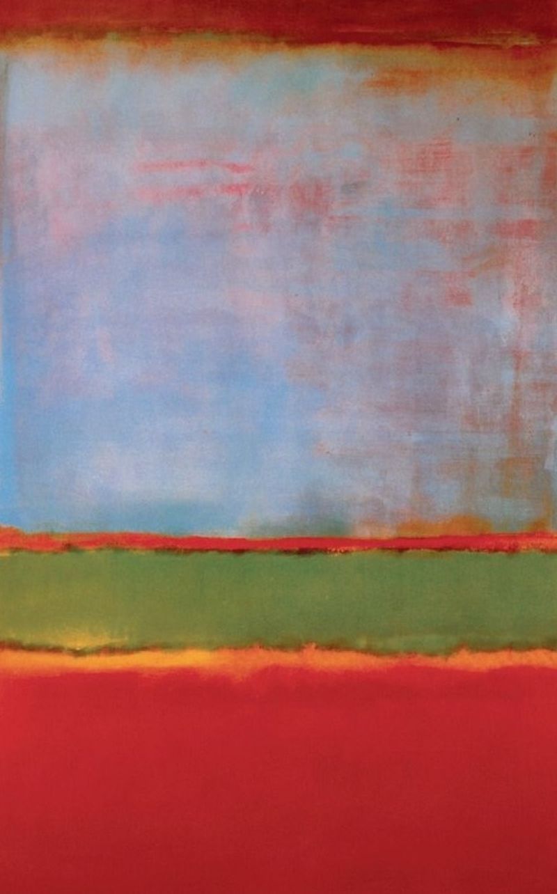 No. 6 (Violet, Green and Red) by Mark Rothko