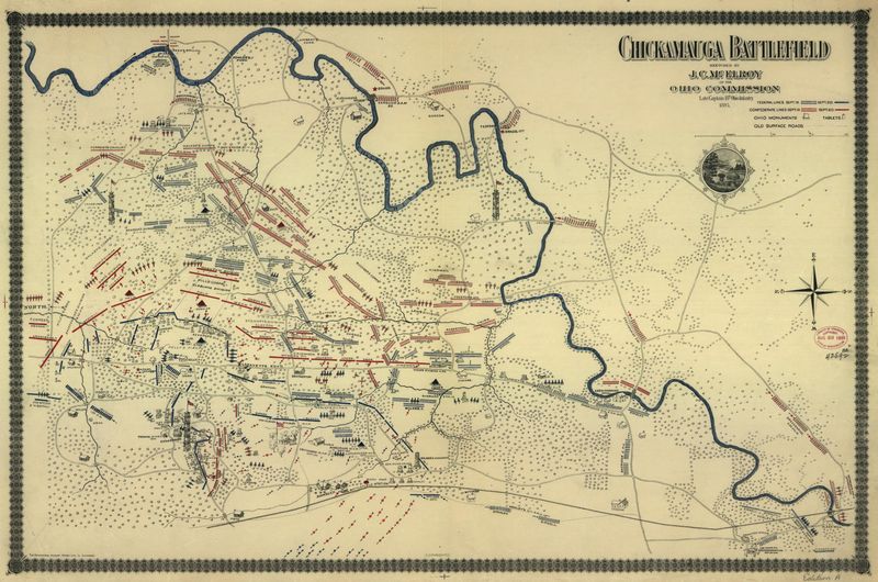 Fought in the Battle of Chickamauga