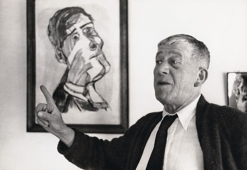 Oskar Kokoschka, Austrian painter, poet, and playwright (1980)