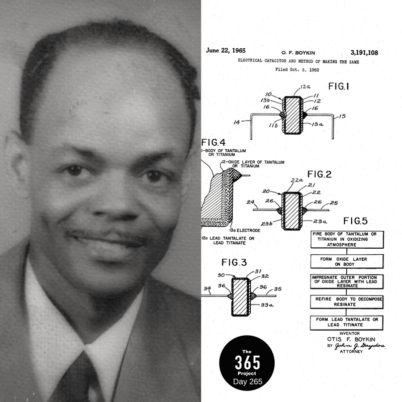 Otis Boykin – Pacemaker control unit improvements