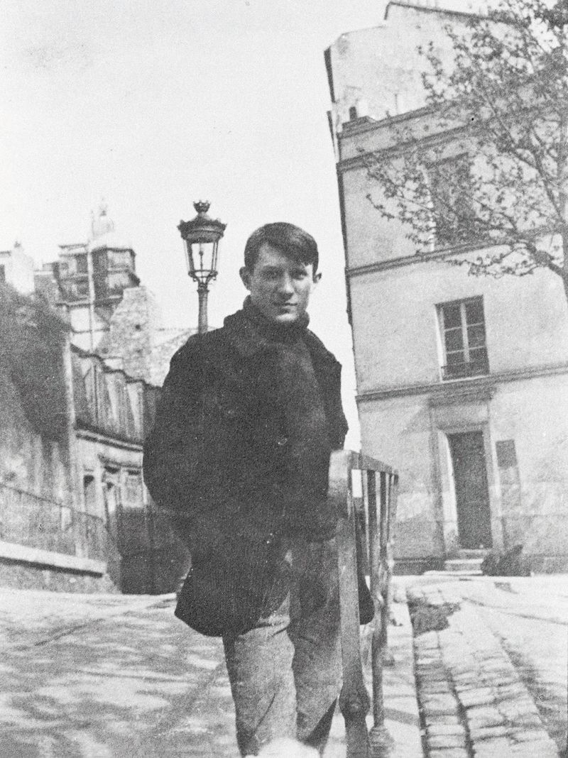 Pablo Picasso as a Young Art Student