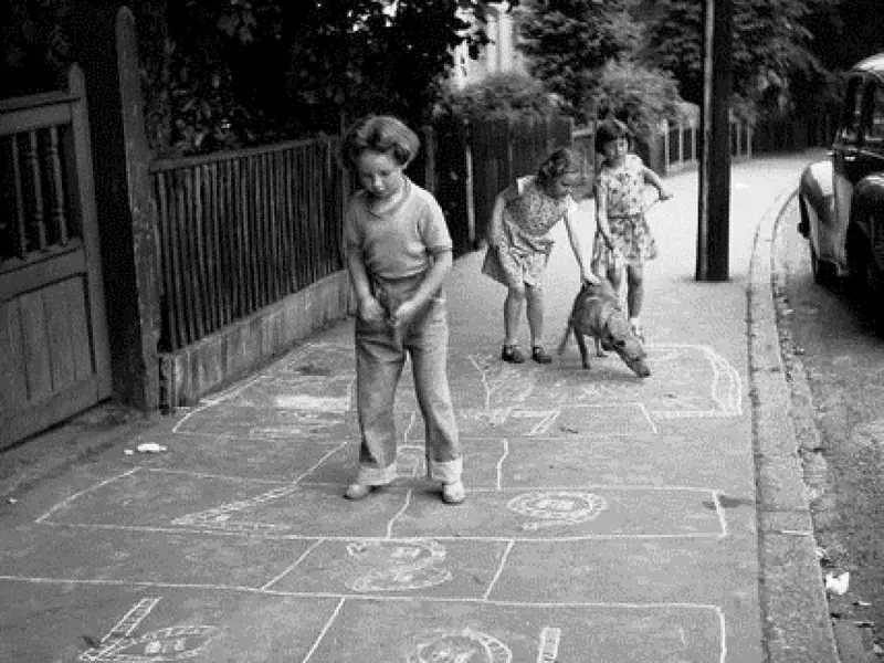 Playing Hopscotch