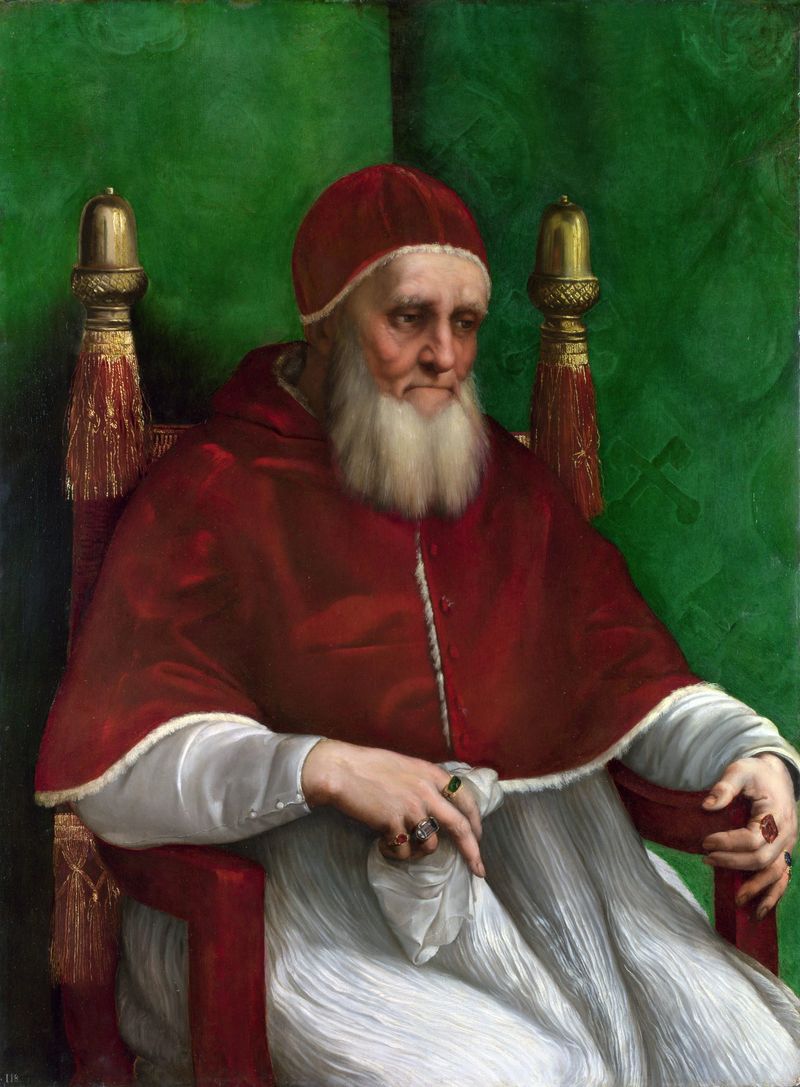 Pope Julius II, Italian Pope and patron of the arts (1513)