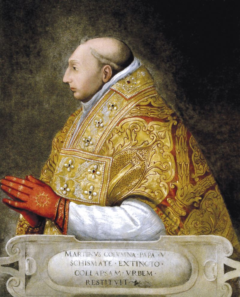 Pope Martin V, Head of the Catholic Church (1431)