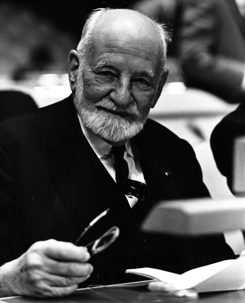 René Cassin, French jurist, Nobel Peace Prize laureate (1976)