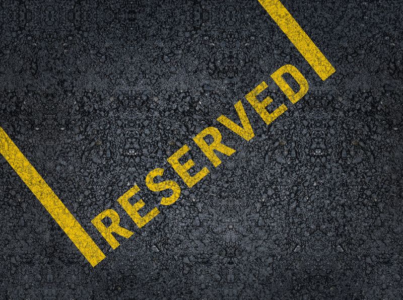 Reserved Parking Spaces