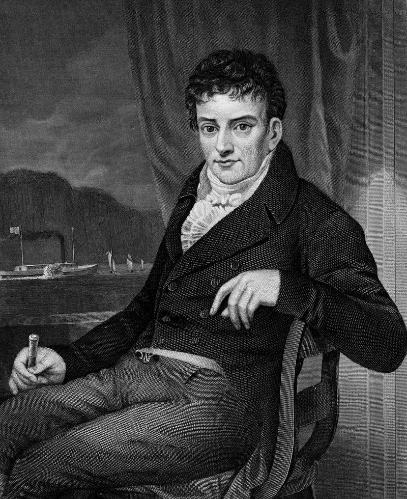 Robert Fulton, American engineer and inventor of the steamboat (1815)