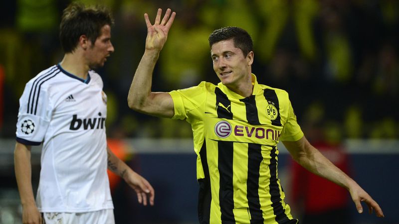 Robert Lewandowski vs. Real Madrid (2013)