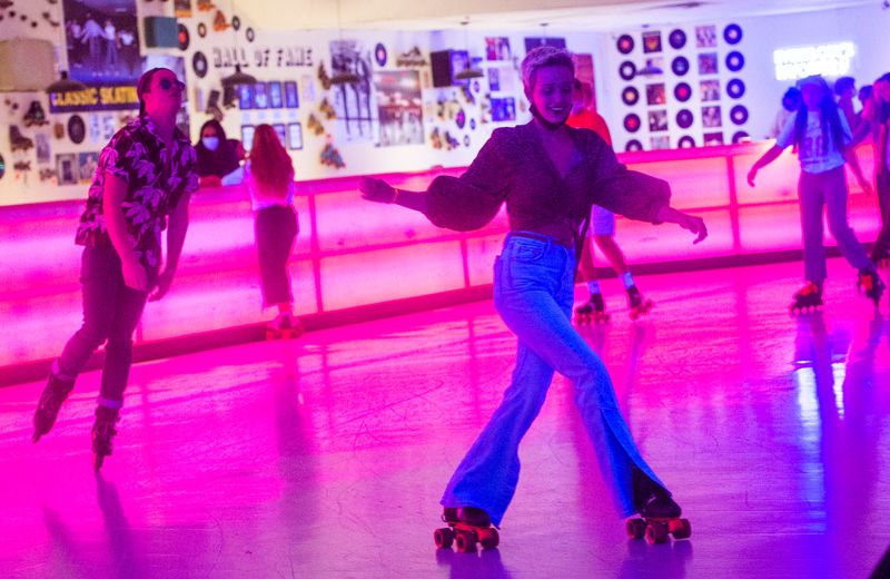 Roller Disco Dancing