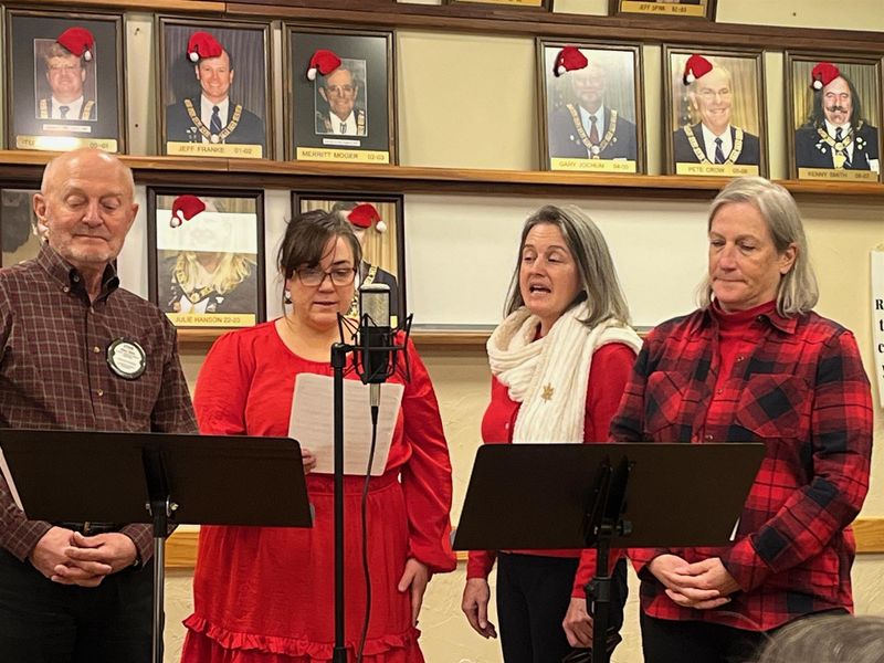 Rotary Club Singing