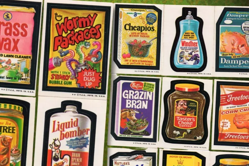 Collecting Wacky Packages & Other Stickers