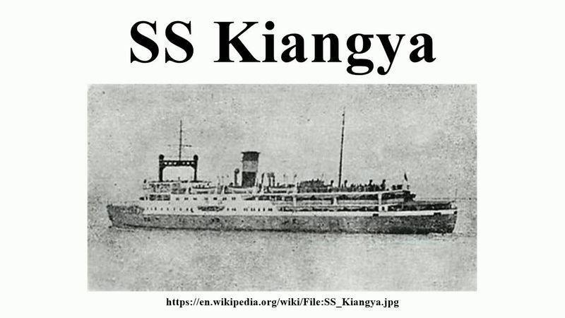 SS Kiangya (1948)