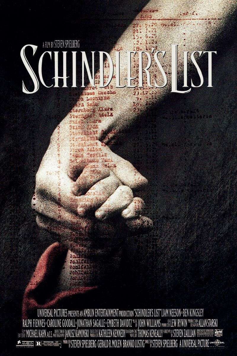 Schindler’s List (1993) – 3h 15m