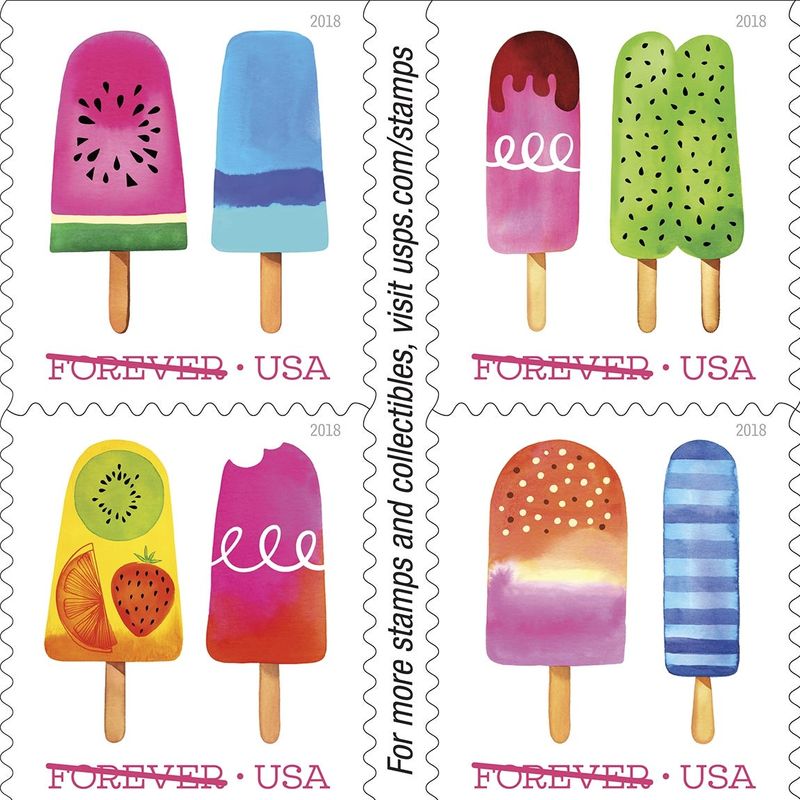 Scratch-and-Sniff Stamps