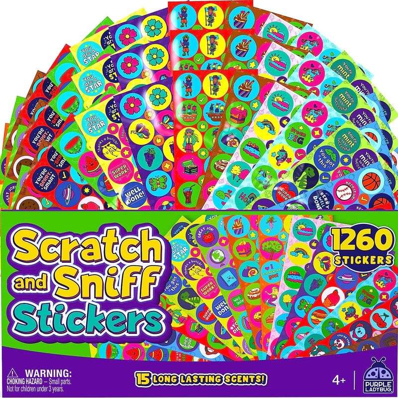 Scratch-and-Sniff Stickers